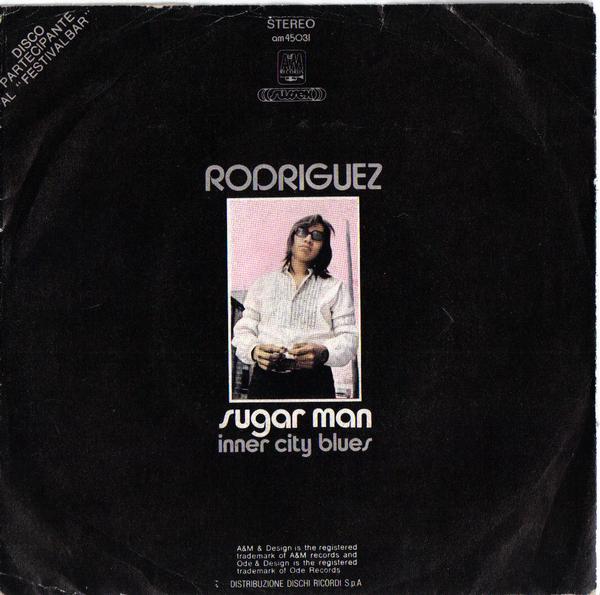 Sugar Man / Inner City Blues (A&M, Sussex AM 45.031) 1972 (Italy) Sugar Man / Inner City Blues (A&M, Sussex AM 45.031) 1972 (Italy)